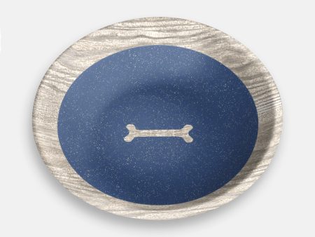 French Oak Wood Bone Cat Saucer on Sale