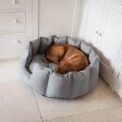 High Wall Bed With Removable Covers in Rhino Tough Granite Faux Leather by Lords & Labradors Online now