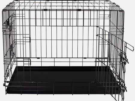 Imperfect Deluxe Dog Crate in Black by Lords & Labradors For Discount